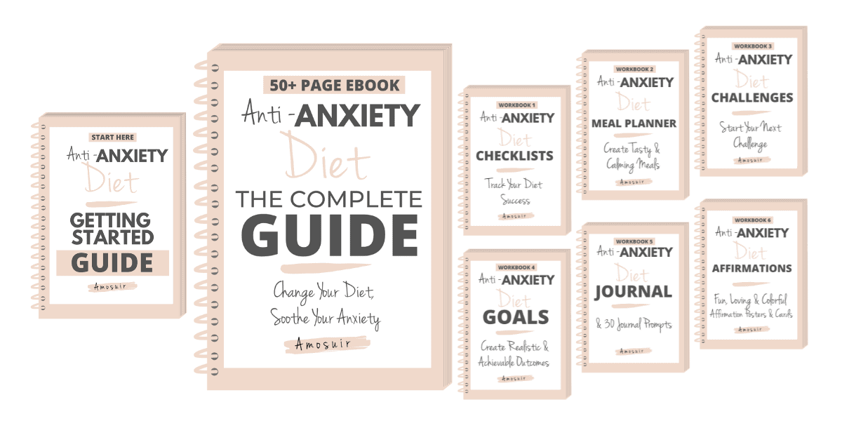 the anti anxiety diet sales page image - full bundle image 3.0